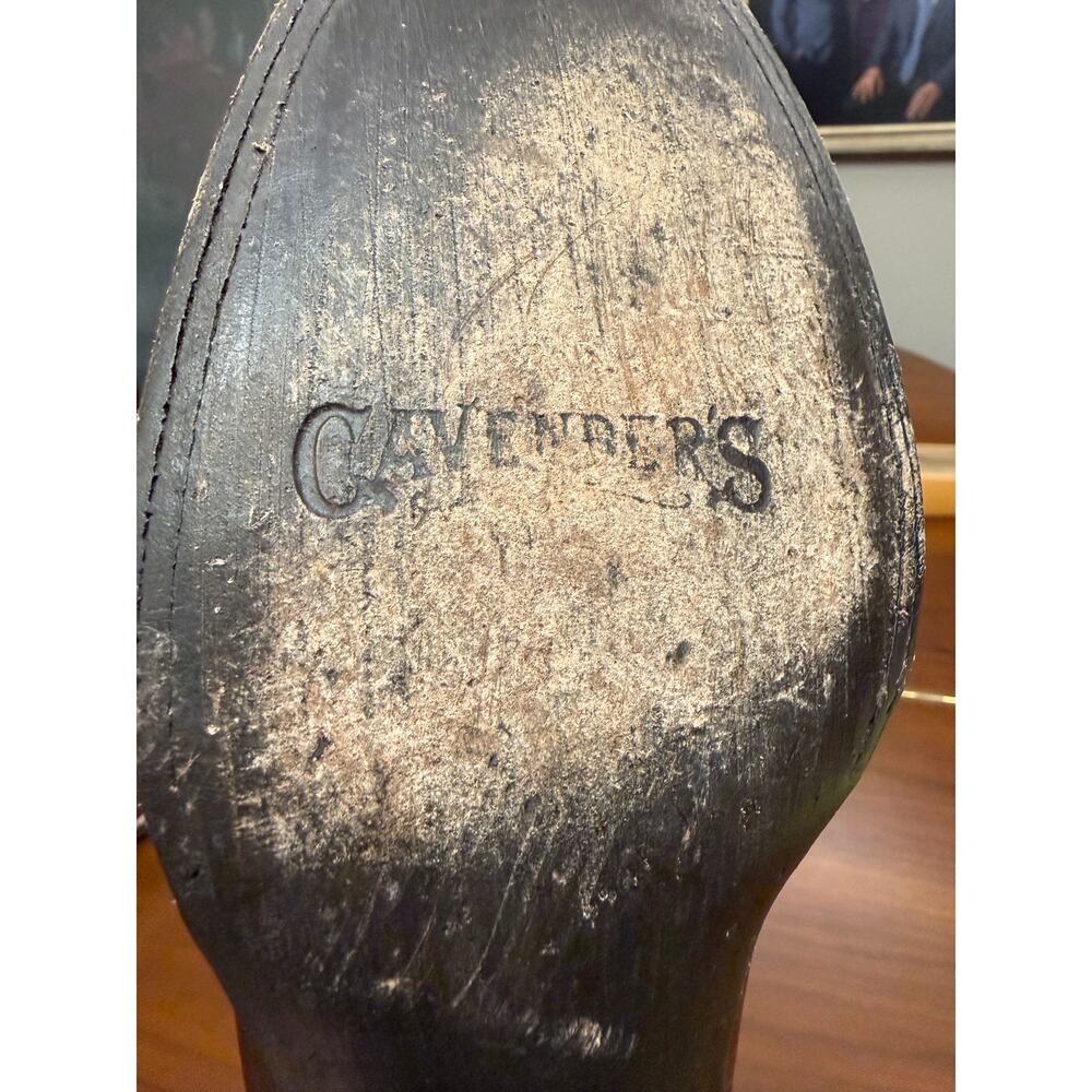 Cavender’s Women’s Brown Leather Turquoise Floral Embroidered Cowboy Boots 8M - Picture 4 of 12